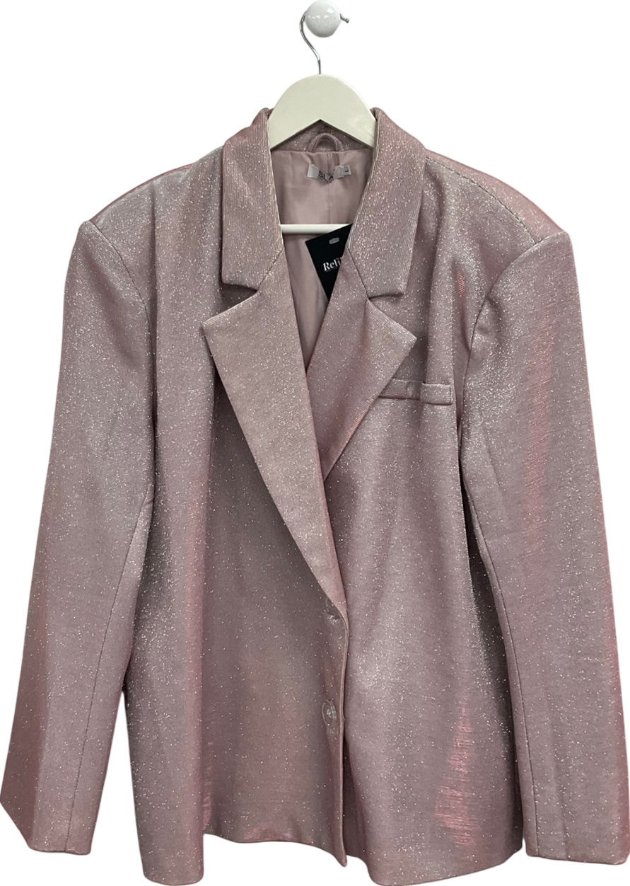 SLA the label Pink Palma Blazer UK L