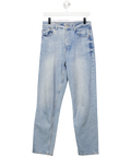 ZARA Light Blue High Waisted Mom Jeans UK 10