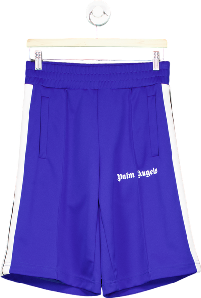 Palm Angels Blue Track Shorts XS