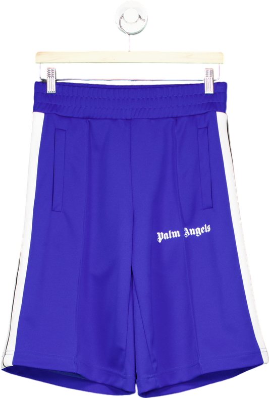 Palm Angels Blue Track Shorts XS