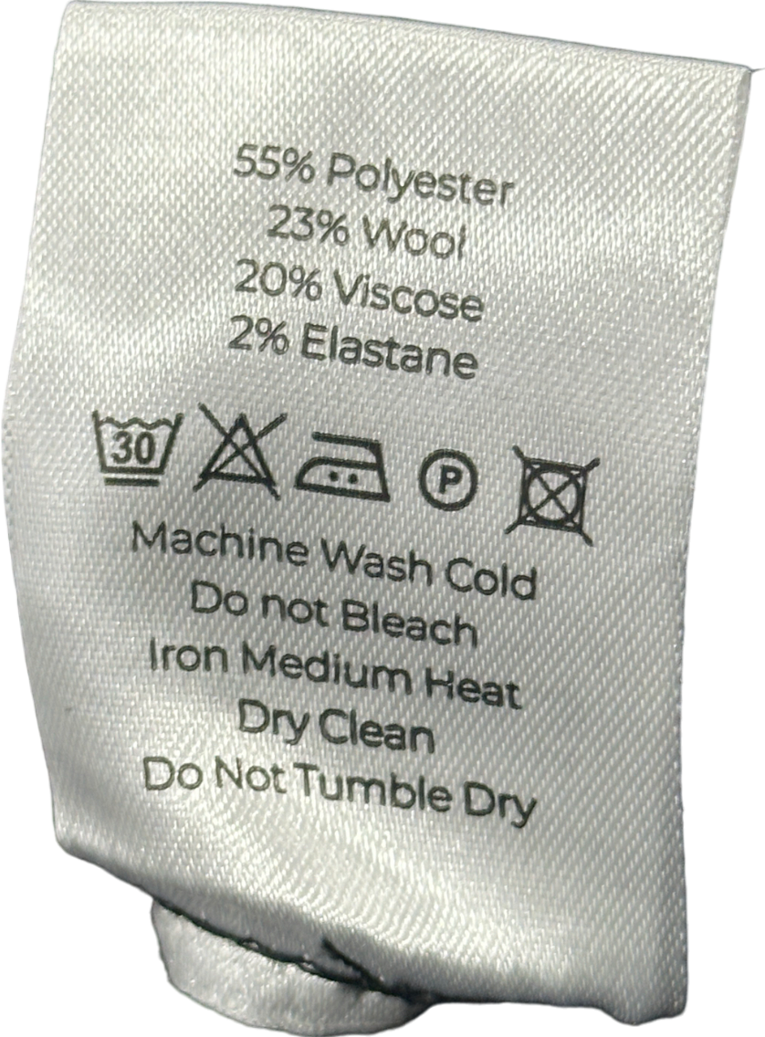 CHPTR-S Black Pinstripe Skirt EU 36 UK 8