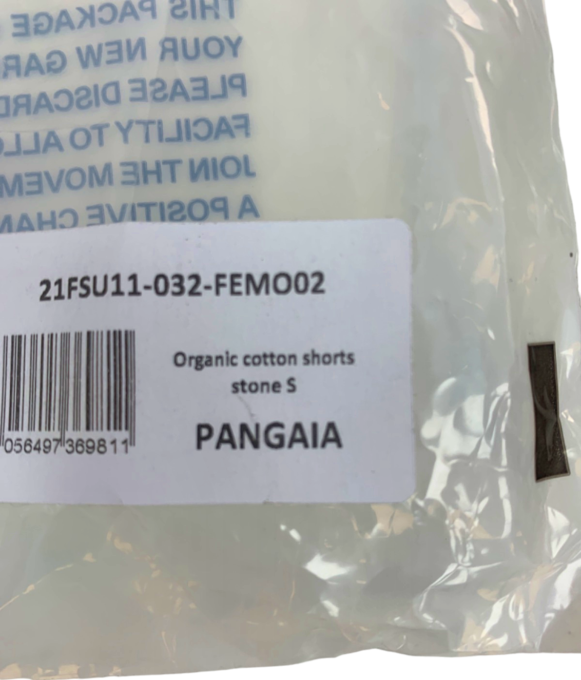 Pangaia Sand 365 Organic Cotton Shorts UK S