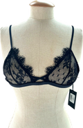 Kiki de Montparnasse Black Jolie Lace Soft Bra UK S