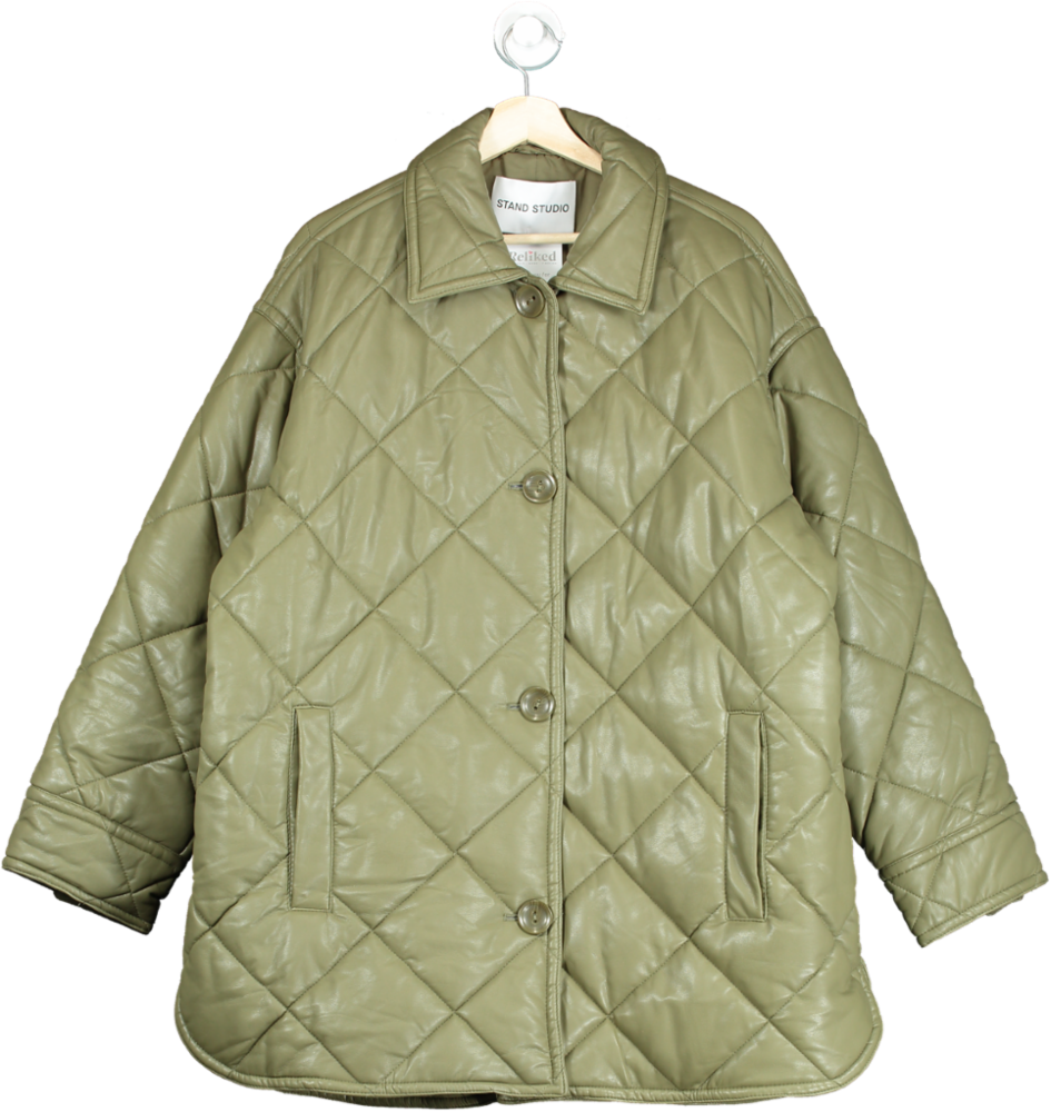 Stand Studio Green Nanna Jacket UK 8