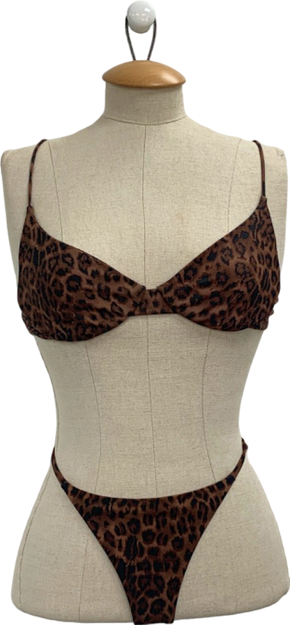 Leopard Print Bikini Set