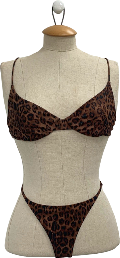 Leopard Print Bikini Set