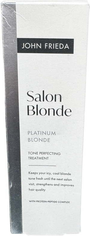 John Frieda Salon Blonde Tone Perfecting Hair Treatment Platinum 120ML
