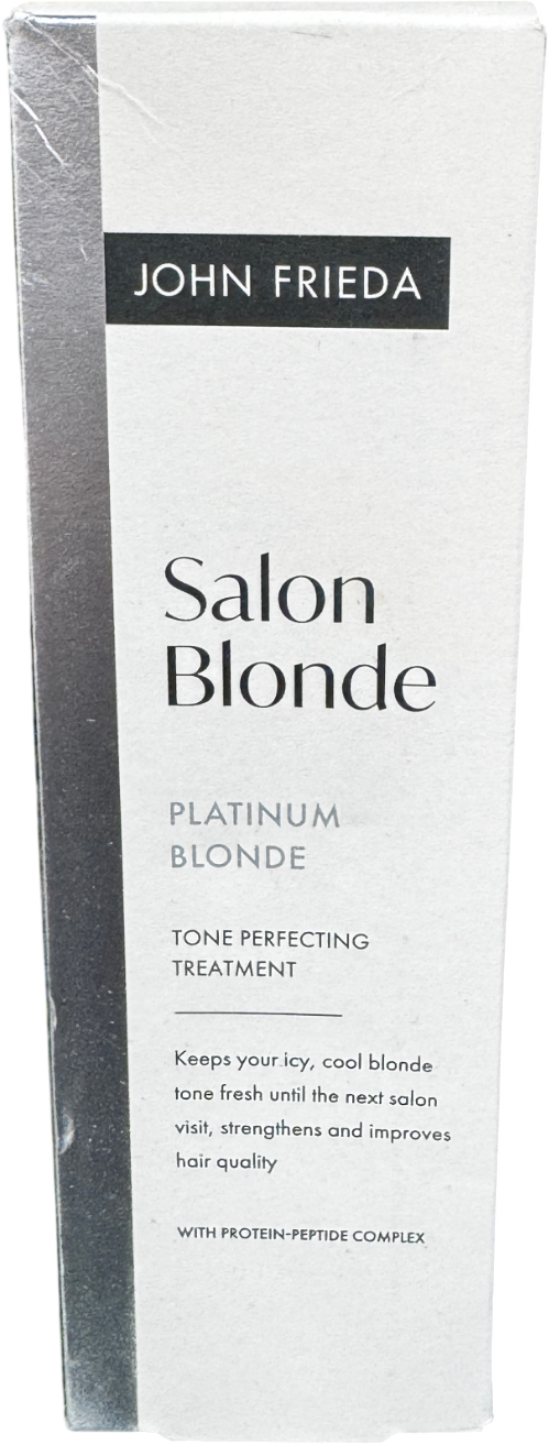 John Frieda Salon Blonde Tone Perfecting Hair Treatment Platinum 120ML