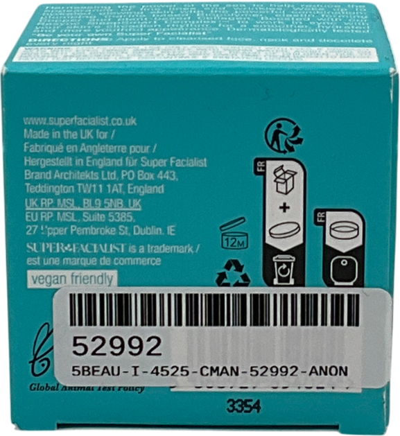 Super Facialist Vegan Collagen Sleepsmart Overnight Resync Night Cream 50ml