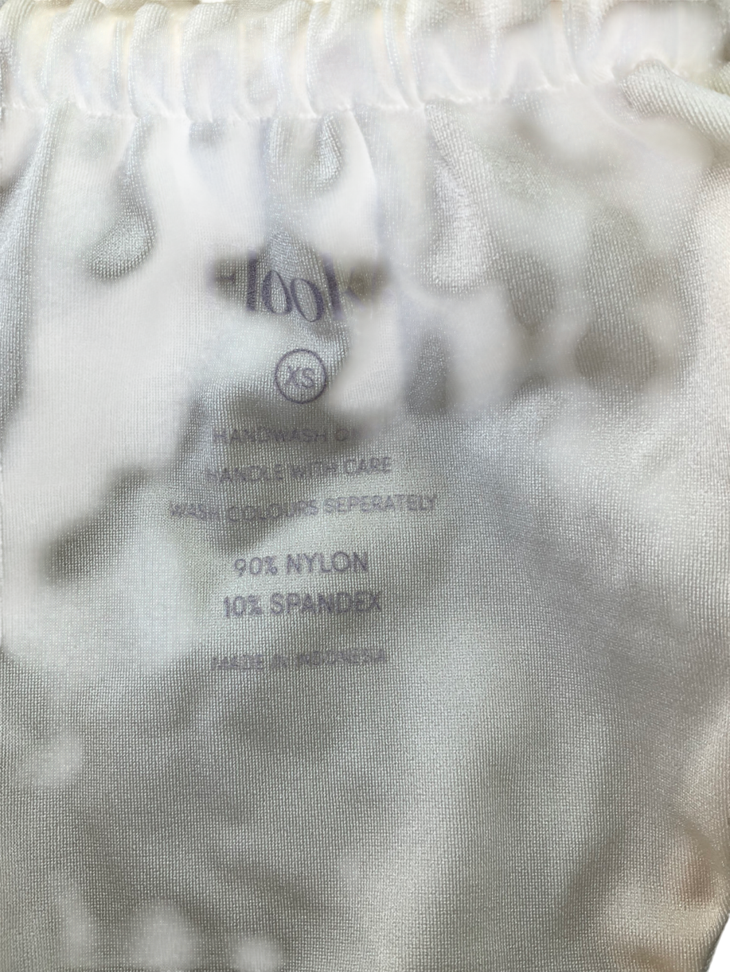 Flook The Label Cream Amari Bralette Ivory & Bikini Bottom Ivory UK S