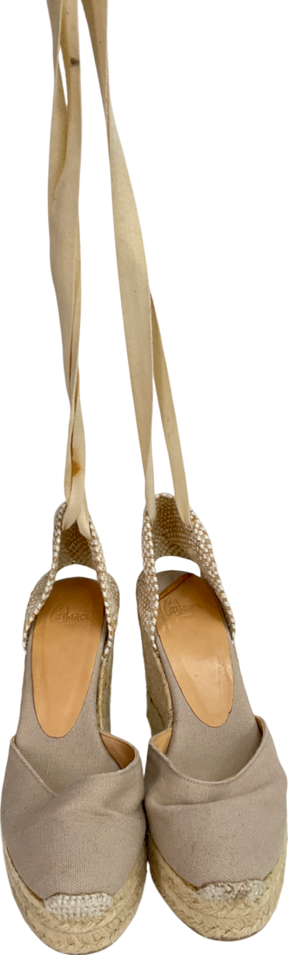 Castaner Beige Chiara Wedges UK 3 EU 36 👠