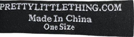 PrettyLittleThing Black Reversible Belt One Size