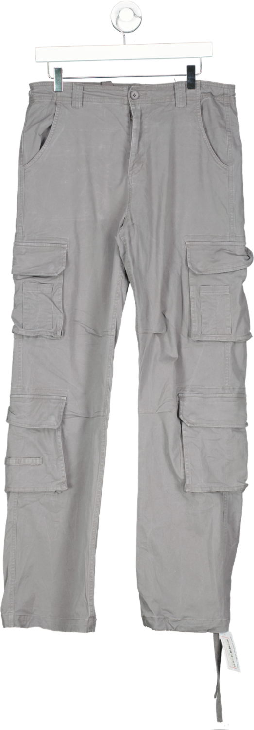 luxe to kill Grey Cargo Trousers UK 12