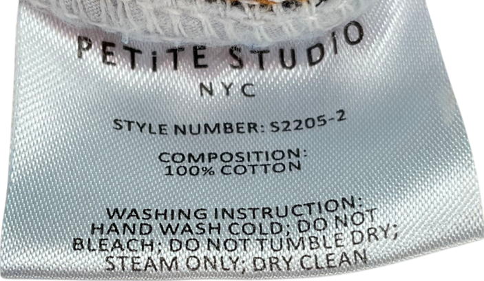 petite studio Blue Bridgett Vest - Denim UK S