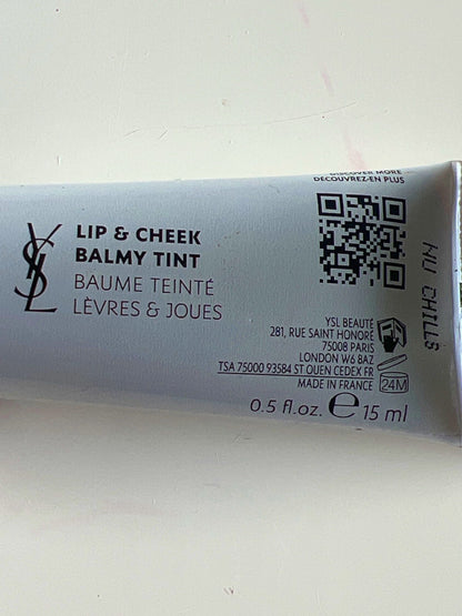 Yves Saint Laurent NU Lip & Cheek Balmy Tint Nu Chills 15ml