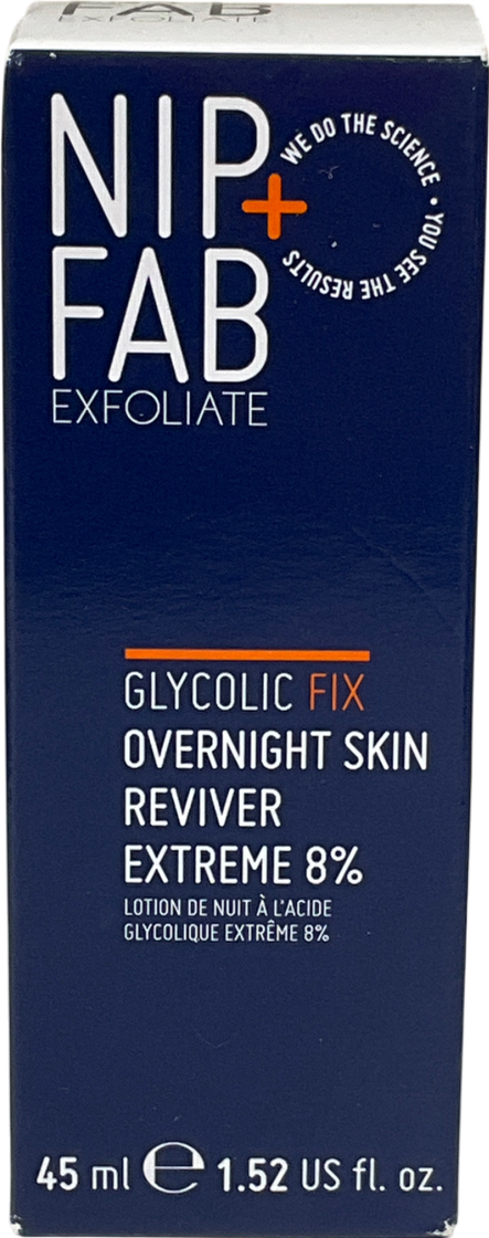 Nip+Fab Glycolic Fix Overnight Skin Reviver Extreme 8% 45ml