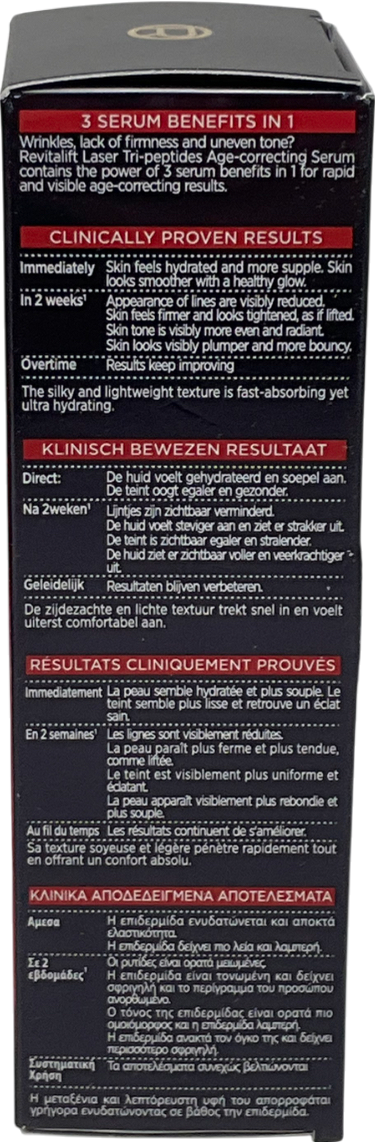 loreal Revitalift Laser Tri-peptides Age-correcting Serum 30ml