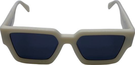 Cernucci Cream Edge Sunglasses One Size