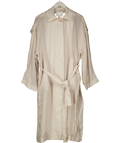 H&M Pink Tie-belt Shirt Dress UK M