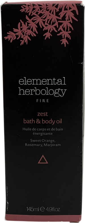 Elemental herbology Zest Bath And Body Oil 145 ml