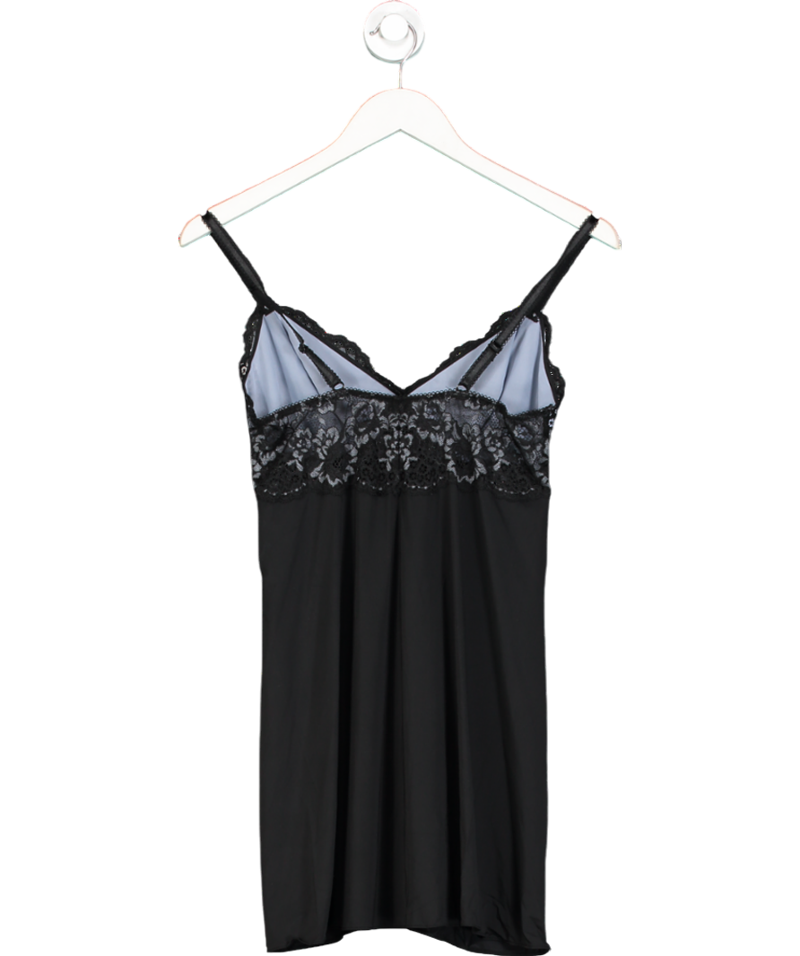 Pour Moi Black Opulence Lace Chemise UK 10