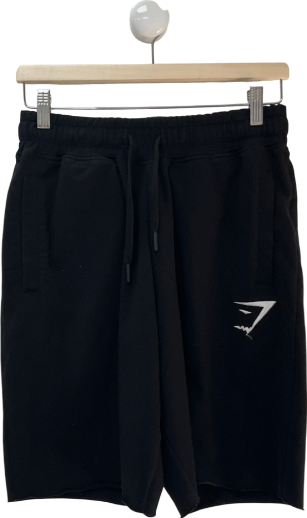 gymshark Black Essential 7" Shorts UK M