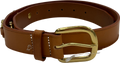 J.Mclaughlin Brown Zuri Leather Belt UK S