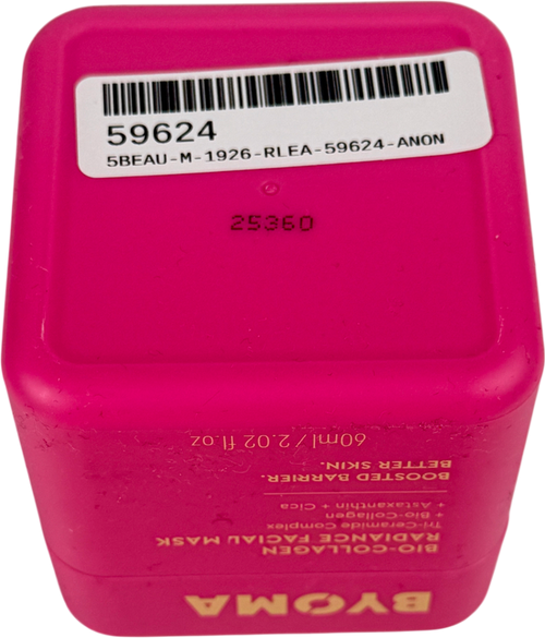 BYOMA Bio-collagen Radiance Facial Mask 60ml