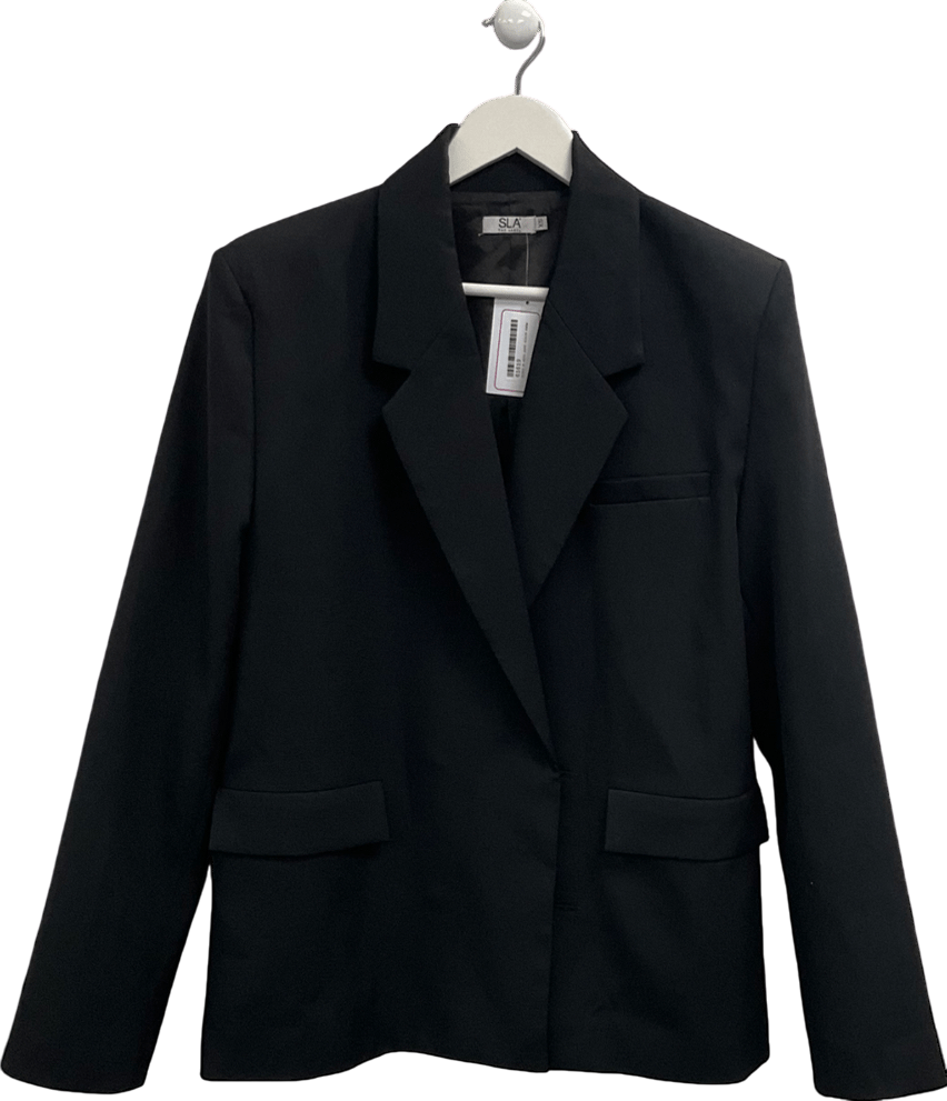 SLA the label Black Oversize Blazer UK L
