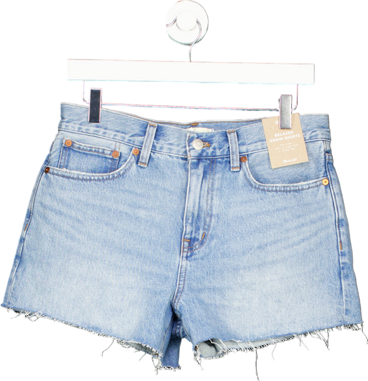 Madewell Blue Relaxed Denim Shorts W 26