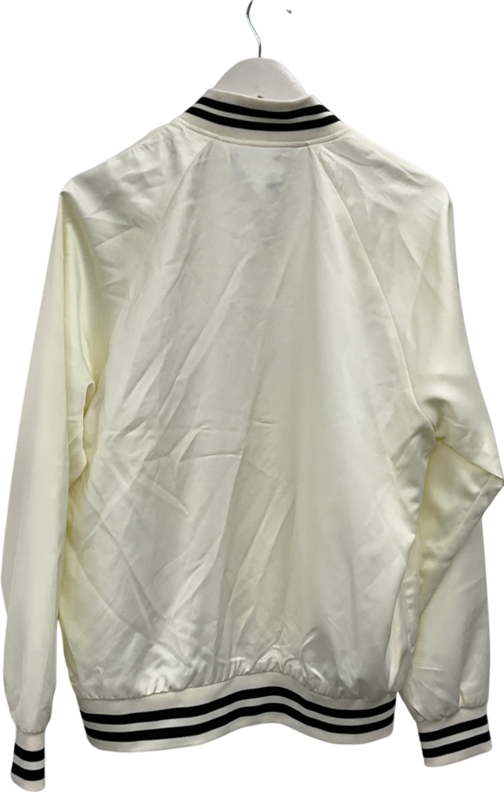 boohooMan White Hommes Souvenir Jacket UK M