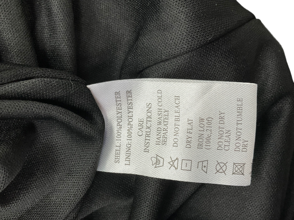 Motelrocks Black Asmala Halterneck Maxi Dress UK S