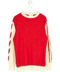 Lucy Folk Red Flaura Knit UK M