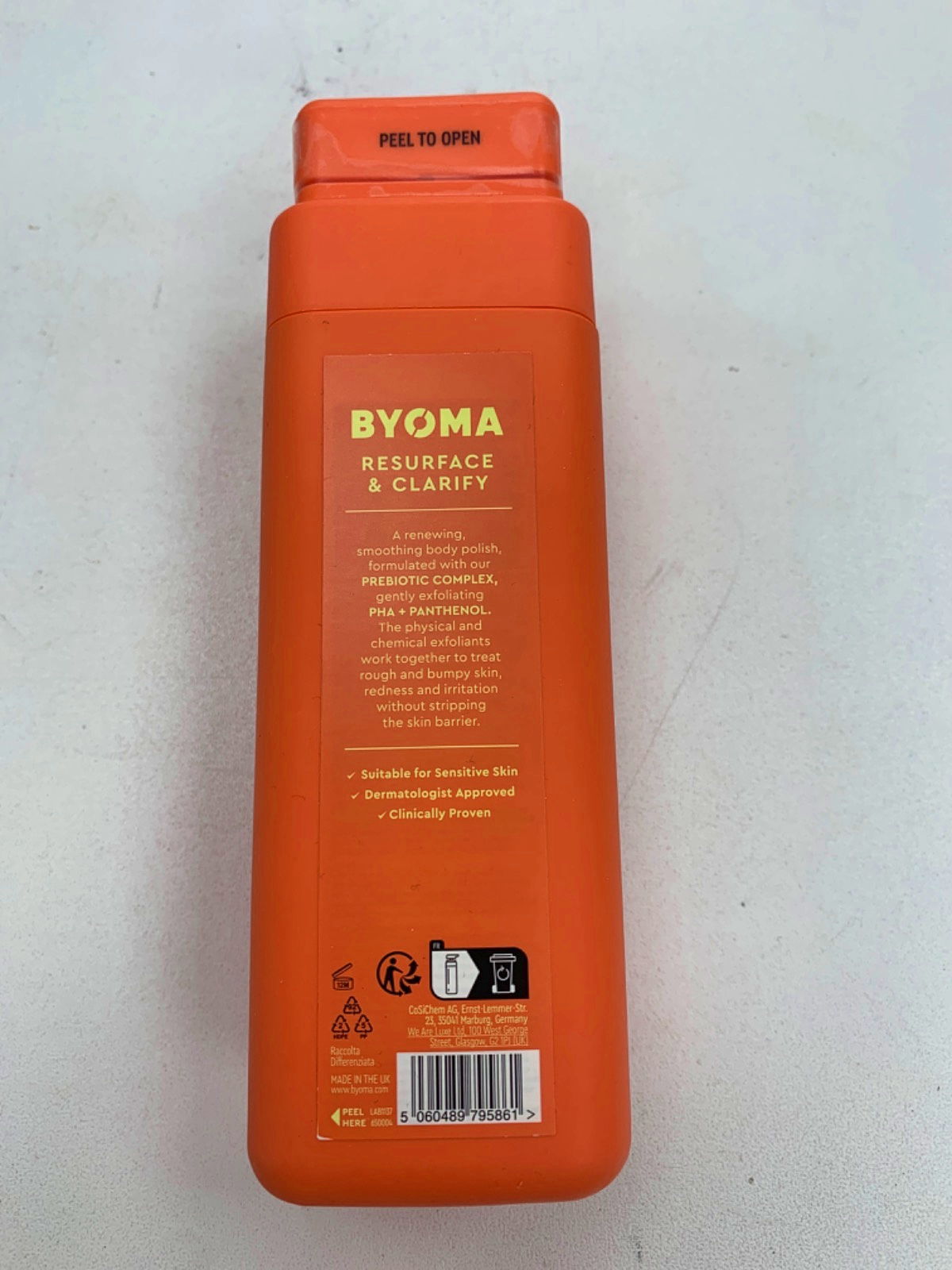 BYOMA Smoothing Body Polish 300ml
