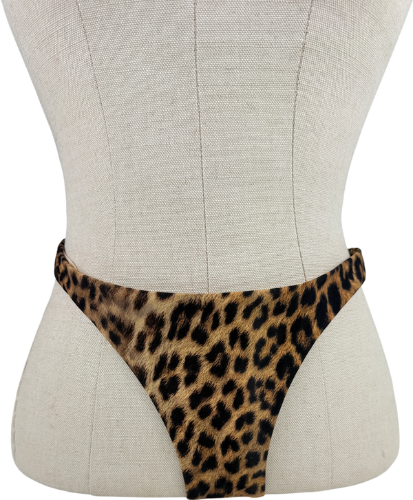 Melissa Odabash Brown Prague Leopard-print Bikini Briefs UK 10