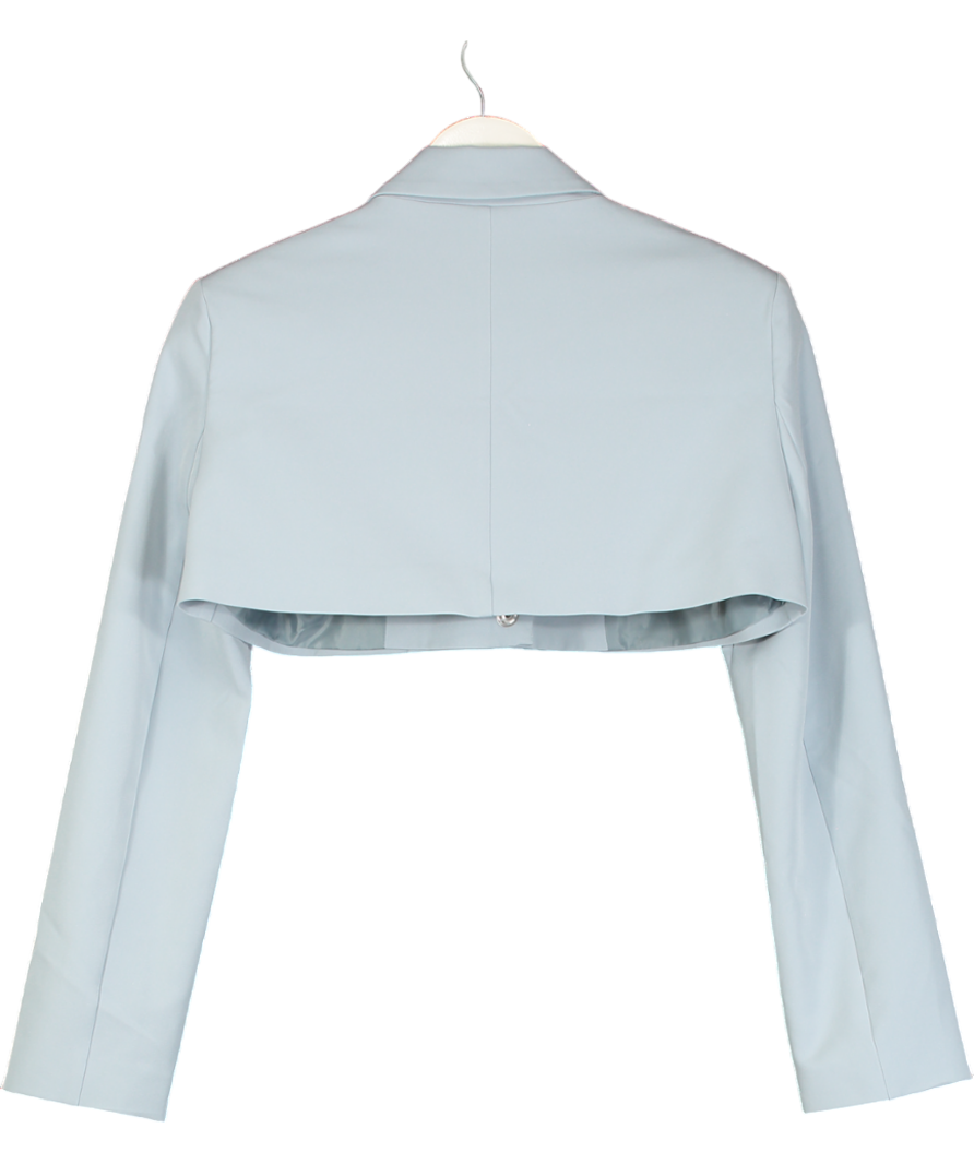 Collusion Blue Cropped Blazer UK 6