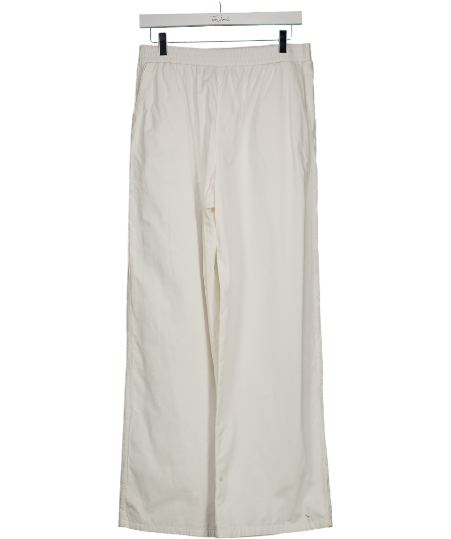 Adanola Cotton Pull On Trousers - White UK M
