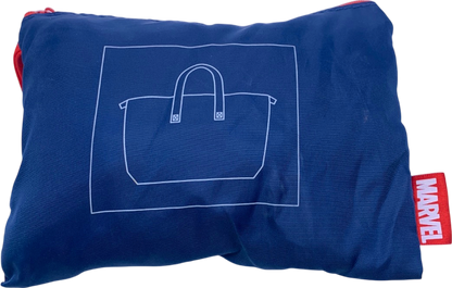 Marvel Blue Tote Bag One Size