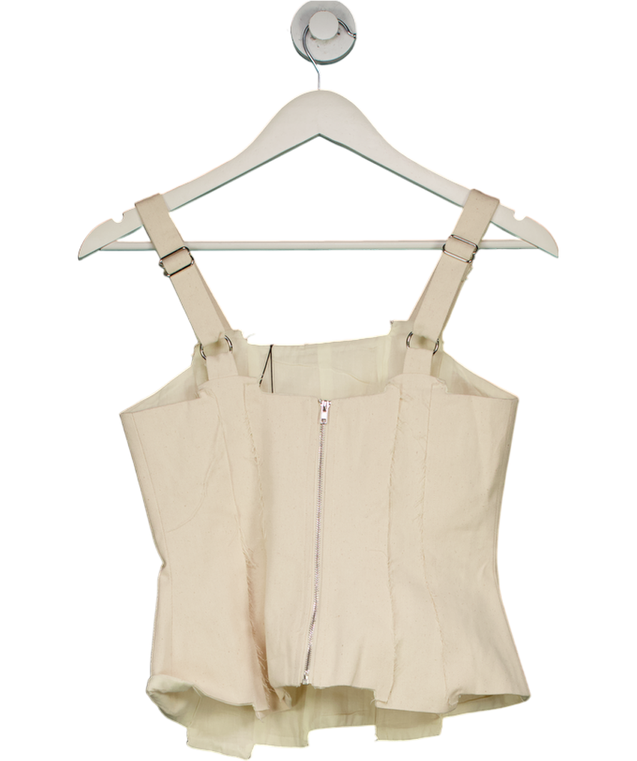 VRG GRL Beige Callie Top UK 8