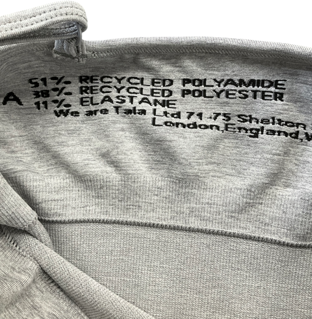 T/ALA Grey Sculpt Seamless Unitard UK S