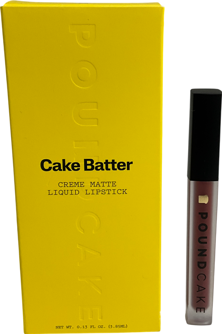 pound cake Cake Batter Crème Matte Liquid Lipstick Rum 3.8ml