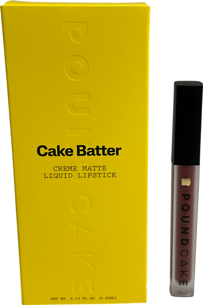 pound cake Cake Batter Crème Matte Liquid Lipstick Rum 3.8ml