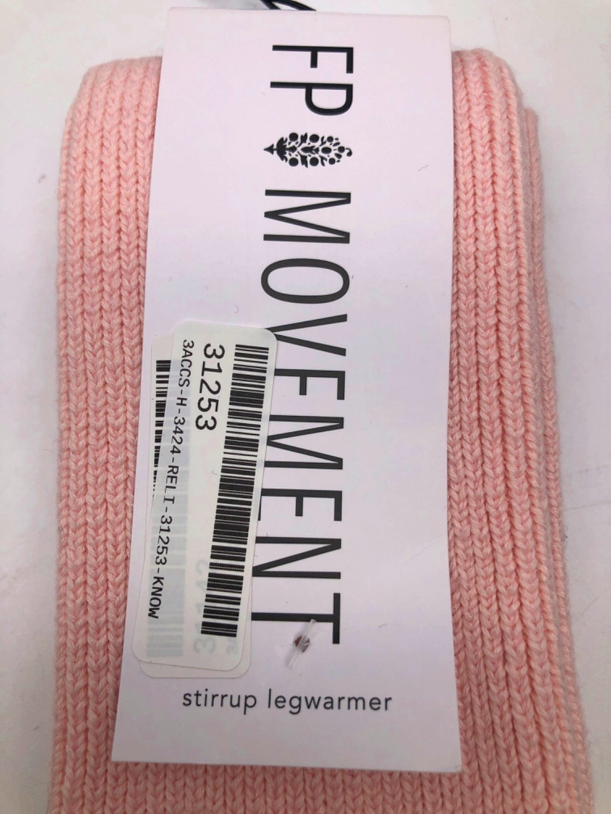 Free People Movement Pink Stirrup Legwarmer