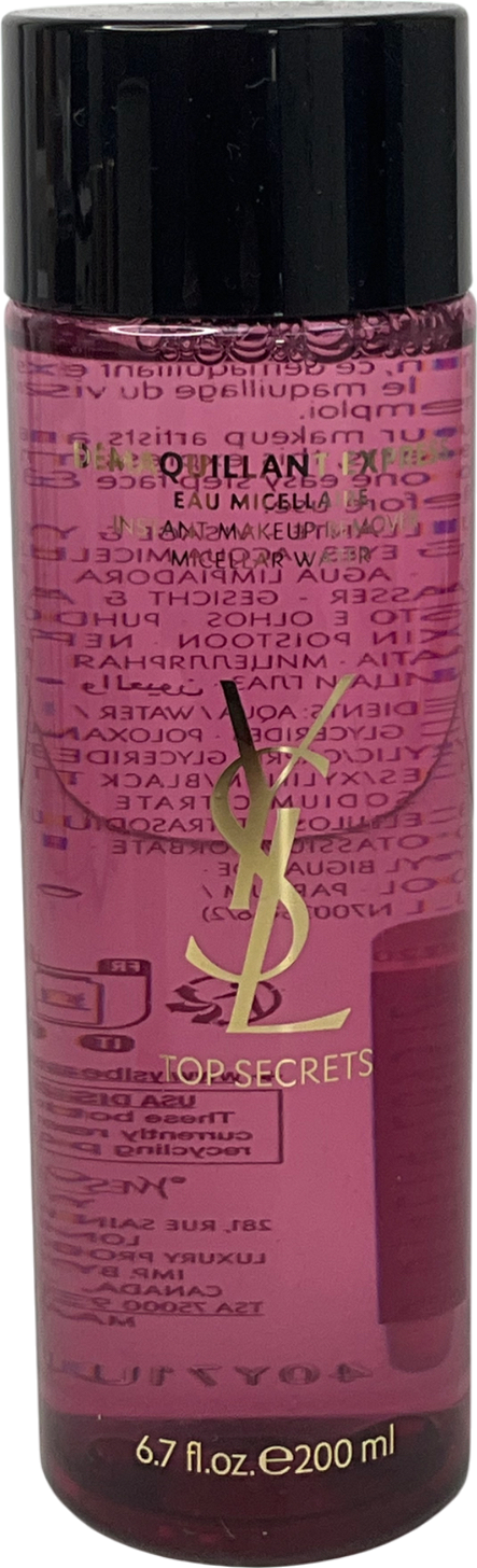 YSL Top Secrets Toning & Cleansing Micellar Water 200ml