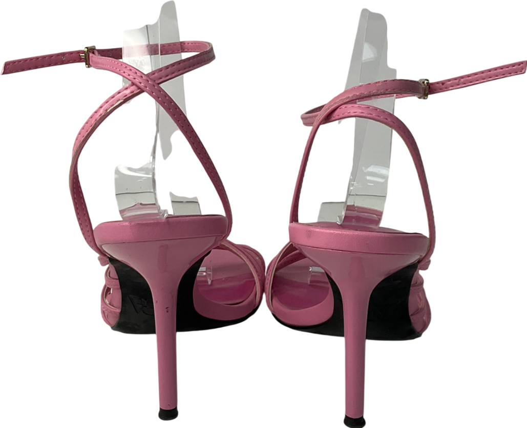 ZARA Pink Strappy Heels UK 5 EU 38 👠 – Reliked