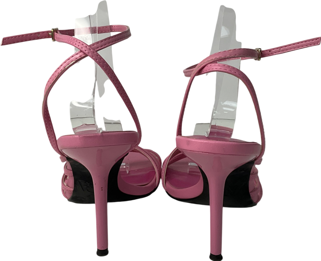 ZARA Pink Strappy Heels UK 5 EU 38 👠