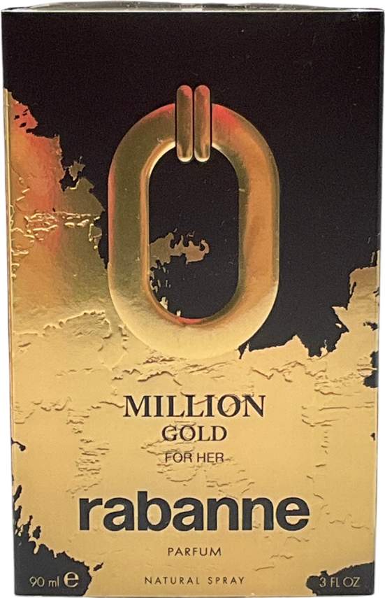 Paco Rabanne Million Gold For Her Eau De Parfum Refillable 90ml