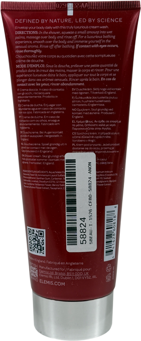 Elemis Frangipani Monoi Shower Cream 200ml