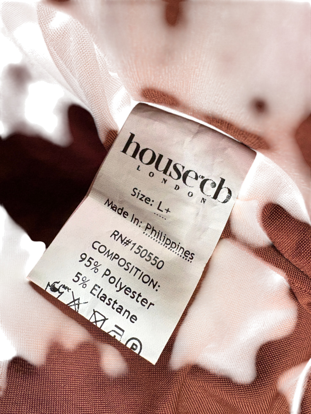 House of CB Brown Letitia Cutout Halter Mini Dress UK L