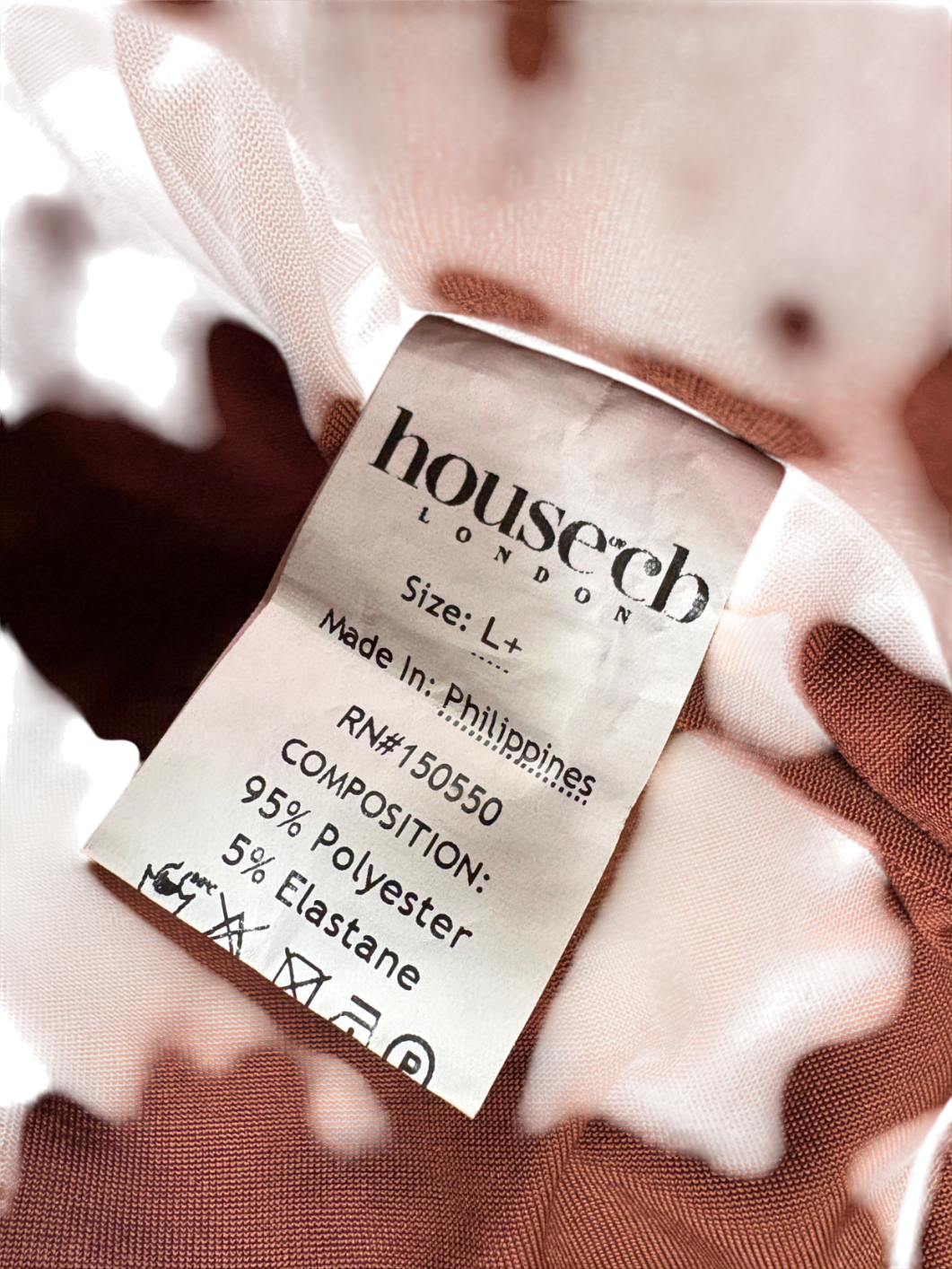 House of CB Brown Letitia Cutout Halter Mini Dress UK L